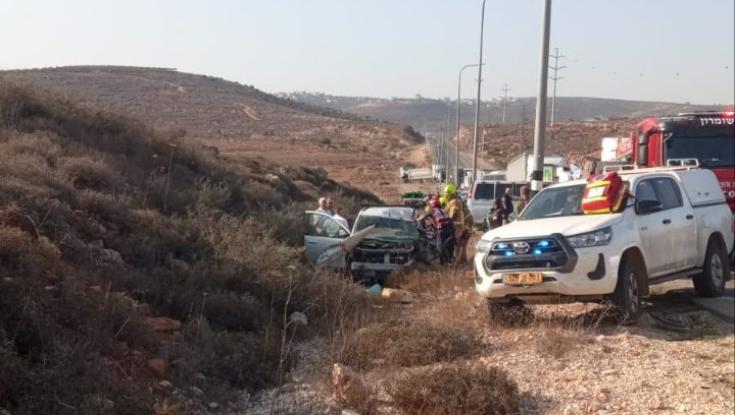 תאונה קטלנית בשומרון: שני הרוגים ושני פצועים ליד מגדלים