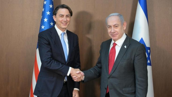 אחרי ההצהרה הדרמטית של דובר צה"ל: שליח ביידן נפגש עם נתניהו והרצוג