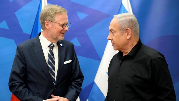 ראש ממשלת צ'כיה לצד ישראל: "בדיוק כמו שקרה לפני 75 שנים, אתם יכולים לסמוך עלינו"