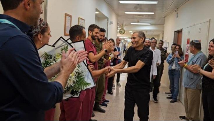 "אדם מופלא ששרד שבי ארוך וקשה": פרחאן אלקאדי השתחרר לביתו