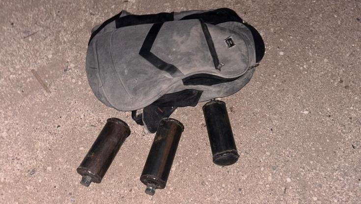 חוליית טרור נעצרה בבורקא, תיק עם שלושה מטענים נתפס בג'נין
