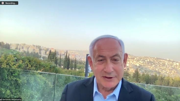 נתניהו הציג את עצמו לחברי קונגרס: "כראש ממשלה בעבר ובעזרת השם גם בעתיד"