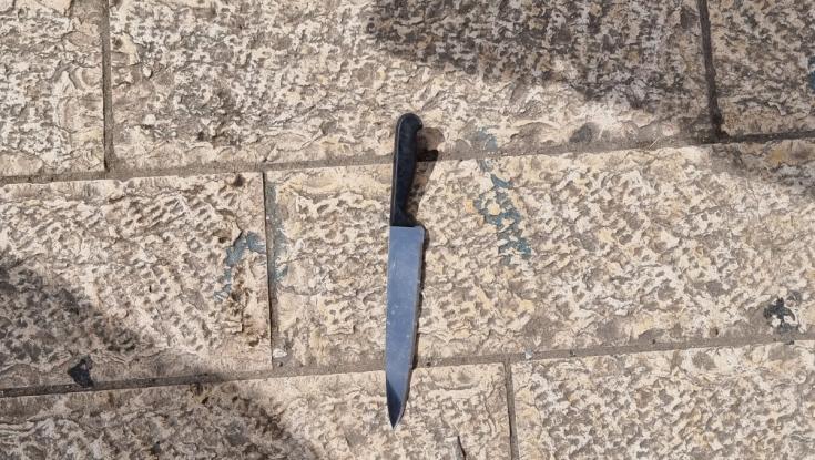 במהלך השבת: פיגוע דקירה בירושלים, המחבל נוטרל