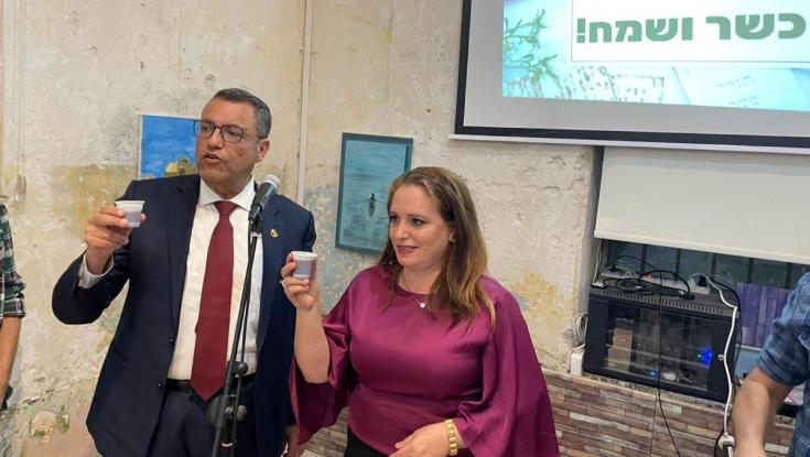 חגית משה בהרמת כוסית: ״הציבור הדתי בירושלים פורח ובאביב הזה עוד יפרח יותר״