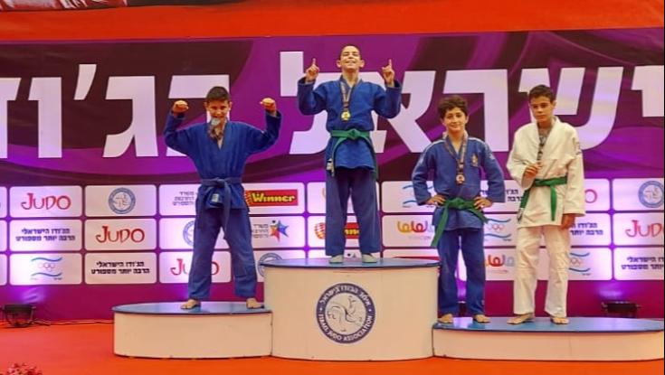 אלופי הארץ בג'ודו, מגוש עציון: שלושה מתאמנים חזרו עם מדליה