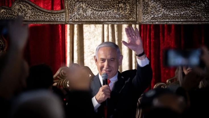 שידור חי: נתניהו במימונה באור עקיבא
