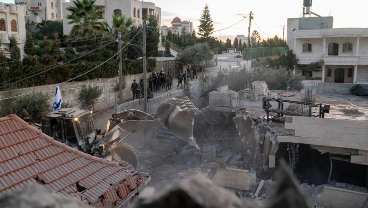 צה"ל הרס את בתי המחבלים שרצחו את הגננת בת שבע נגרי ז"ל