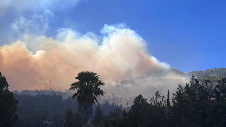 שריפות ענק בצפון ובהרי ירושלים: עשרות צוותי כיבוי הוזנקו למוקדים
