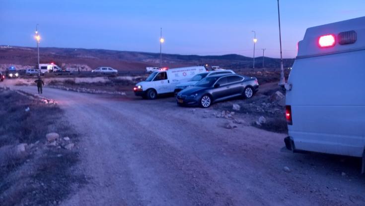 פיגוע דקירה בדרום הר חברון: גבר נפצע באורח בינוני, המחבל חוסל