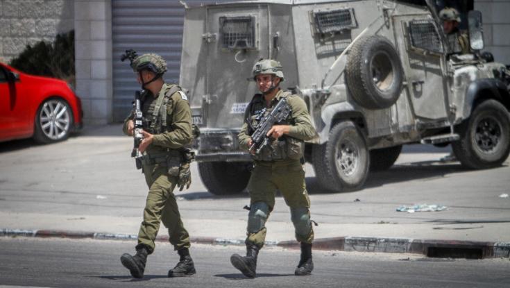חשד לניסיון פיגוע בחווארה: מחבל ניסה לדרוס חיילים ונתפס
