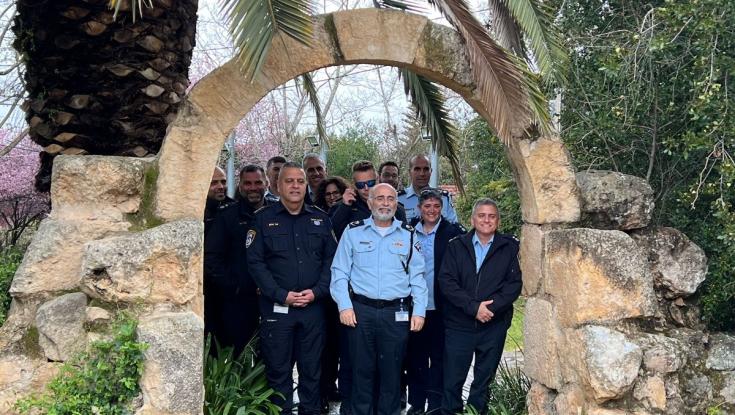 סמפכ"ל המשטרה ביקר באתר הקדום: "מקום ייחודי"