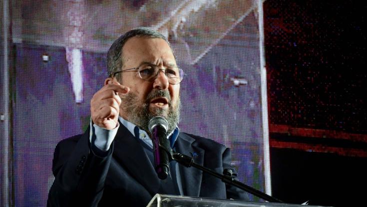 אהוד ברק בהפגנה בחיפה: "על המחאה להתגבר ולעבור למרי אזרחי"
