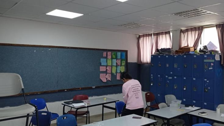 האולפנה שהוקמה לפני תשע שנים עדיין מחכה למבנה הקבע שלה