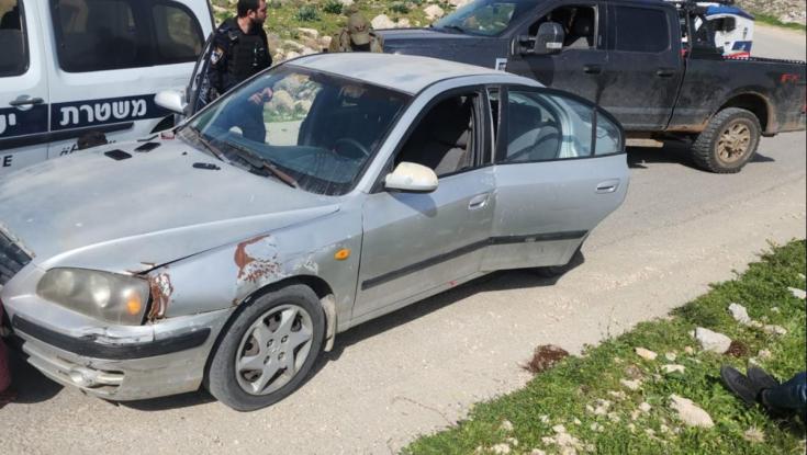 4 קטינים פלשתינים נעצרו לאחר שיידו אבנים לעבר כלי רכב ישראלים סמוך לכוכב השחר