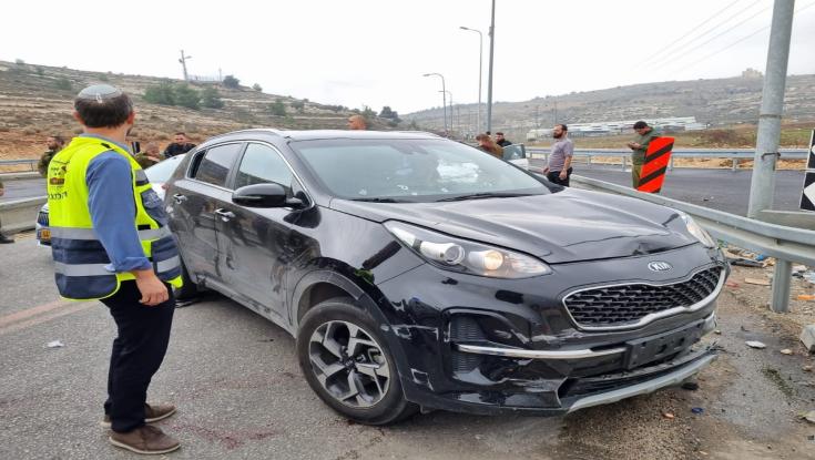 פיגוע דריסה בבנימין: חיילת נפצעה באורח קשה, המחבל נוטרל