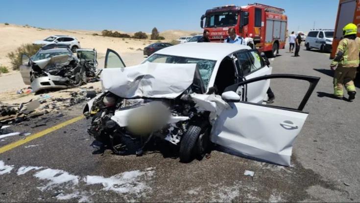 נהגה בהשפעת אלכוהול וסמים: כתב אישום נגד הנהגת מהתאונה בכביש 40