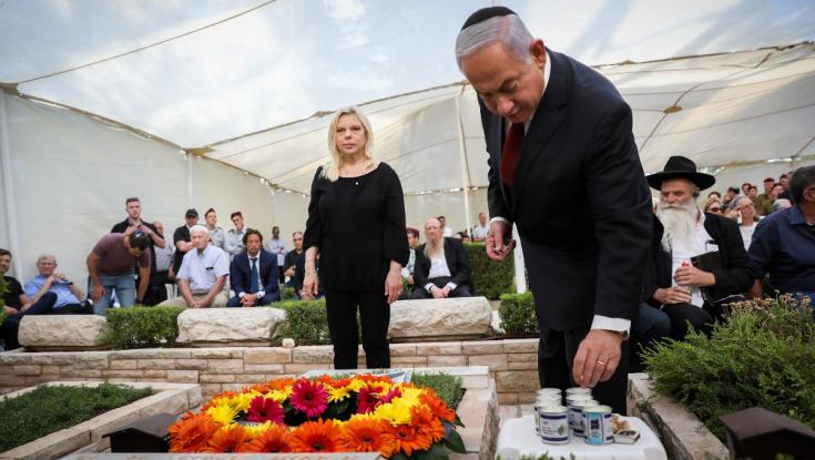 נעצר חשוד בהנחת מכתב איומים נגד נתניהו על קבר אחיו בהר הרצל