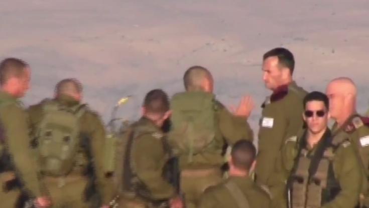 מוקף בבכירים וללא קסדה: כתב המזוהה עם חיזבאללה פרסם תיעוד של הרמטכ"ל
