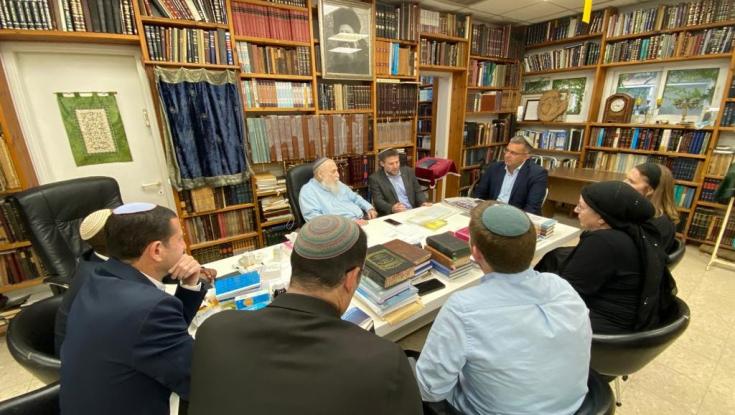 סמוטריץ' לרב דרוקמן: "המשימה הגדולה שלנו להיות כתובת לכולם"