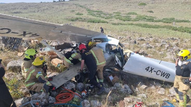 הותר לפרסום שמו של ההרוג בהתרסקות המטוס בצפון