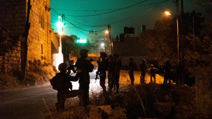 מבצע שובר גלים: כוחות הביטחון עצרו תשעה מבוקשים ברחבי יהודה ושומרון