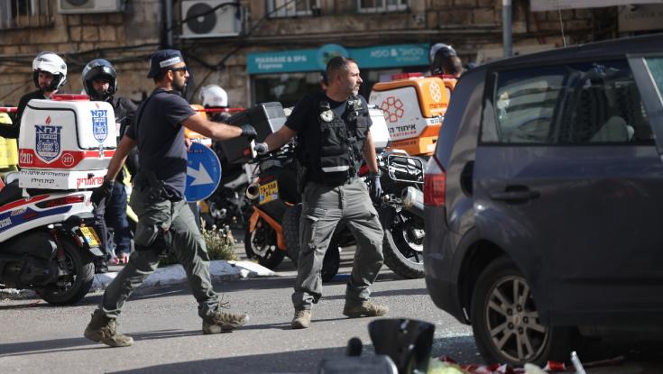 פיגוע הדריסה בירושלים: חמישה פצועים, בהם אחד במצב קשה