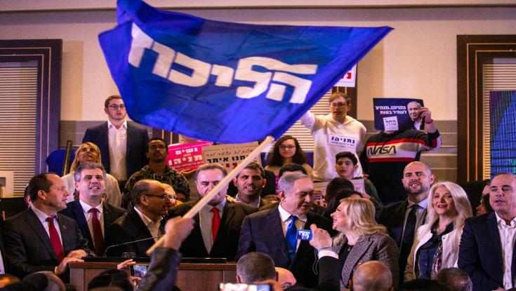 צפו בתיעודים: המפגינים פורצים לכנס הליכוד ברעננה
