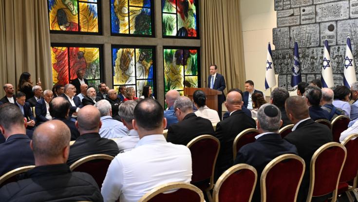הנשיא הרצוג אופטימי: "יש הסכמות מאחורי הקלעים על רוב הדברים"