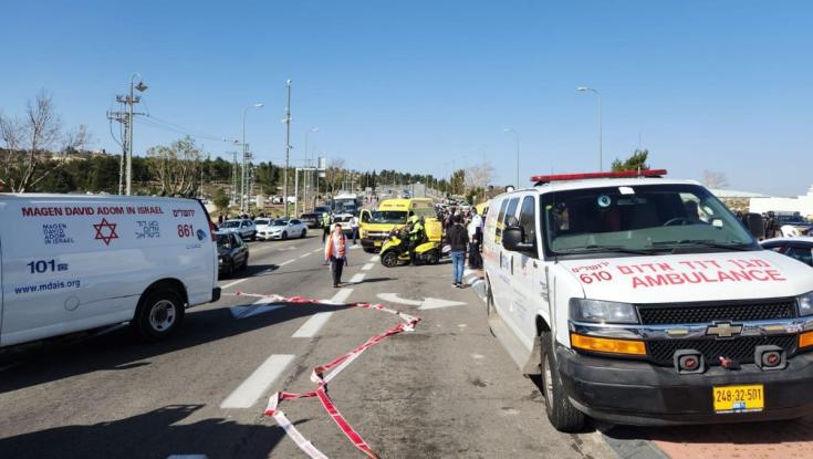 2 נרצחים וארבעה פצועים בפיגוע דריסה בירושלים