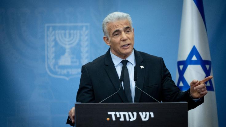 בעקבות המלחמה בדרום, ההצעה של לפיד לנתניהו