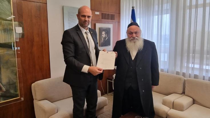 השר גולדקנופף התפטר: זה הח"כ שיחליף אותו