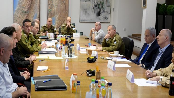 החלה הערכת מצב בקריה בהשתתפות נתניהו, גלנט, הרמטכ"ל ובכירי מערכת הביטחון