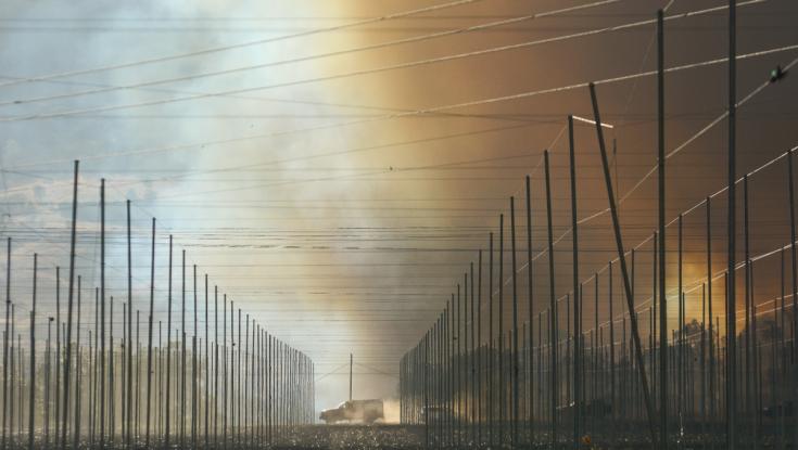 "לא מחכים לחקיקה": המשטרה עצרה אדם ששרף ציוד בניה במיליונים