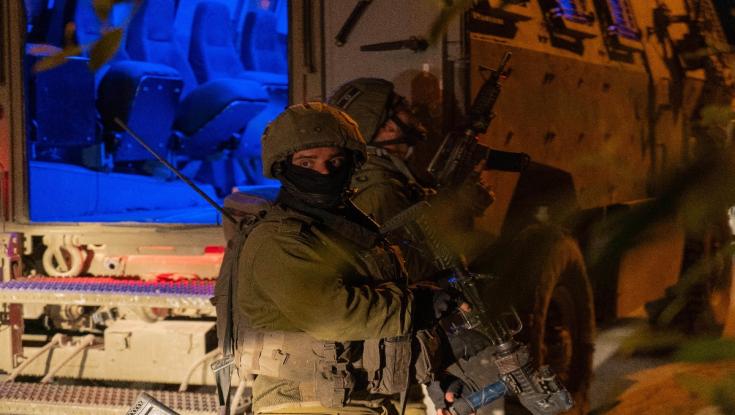 כוחותינו עצרו עשרה מבוקשים ביו"ש, אין נפגעים