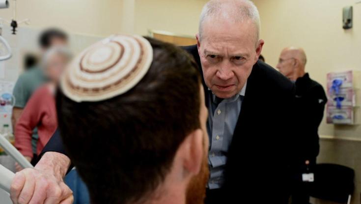 השר גלנט ביקר את לוחמי הימ"מ: "אומץ לב בלתי רגיל"