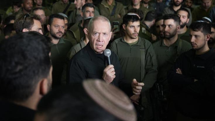 "הנשים, הילדים, החיילים שנמצאים שם": המסר של גלנט על גורל החטופים