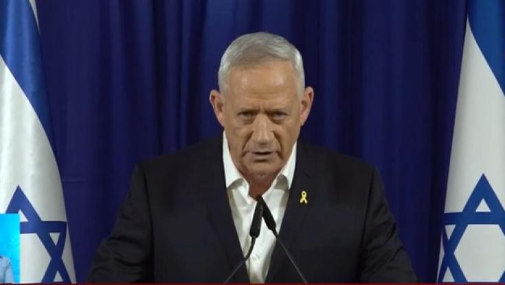 שעות לפני נאום נתניהו בקונגרס: בני גנץ במתקפה חריפה