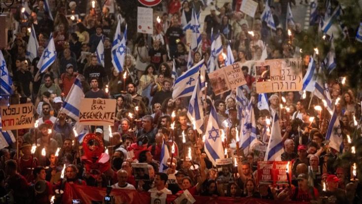 "מה זו השפה הזו": איש התקשורת השווה בין המפגינים לנוחבות של חמאס
