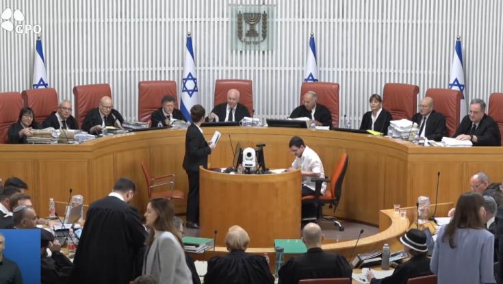 בג"צ ללוין: יש לך חודש לבחור נשיא עליון