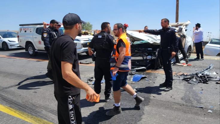 תאונה קשה בגוש עציון: כביש המנהרות נחסם לשני הכיוונים