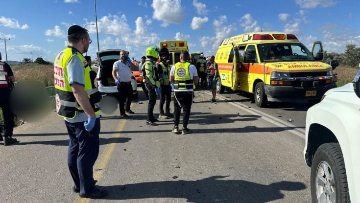 אסון כבד סמוך לנתב"ג: המשטרה פתחה בחקירת האירוע הקשה