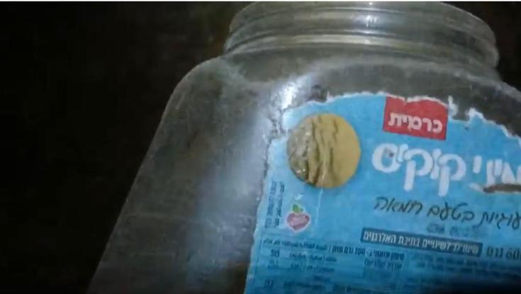 צפו: בעל החיים נתקע בתוך קופסת עוגיות - וחולץ