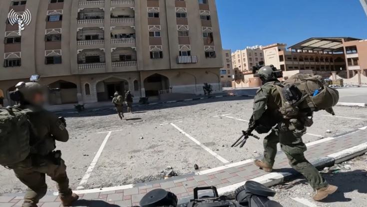 תיעוד חריג של שייטת 13: כך הם משתלטים על גורד השחקים בלב עזה
