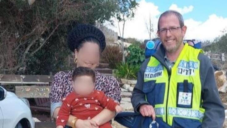 נגמר בנס: תינוק בן שנה ננעל ברכב בחוות יאיר