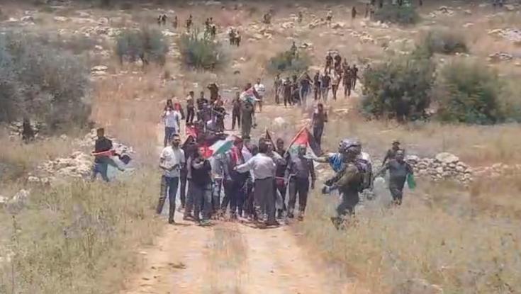 שבועיים אחרי סערת אום צפא: מאות פורעים מנסים לתקוף רועי-בקר יהודים ליד עטרת