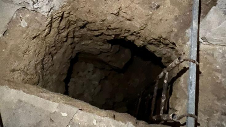 בבית נטוש בנצרת: נחשפה מנהרה של ארגון פשע