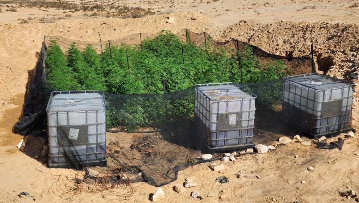 בבור מוסתר ברשתות הסוואה: זה מה שהתגלה בשטח נידח בנגב
