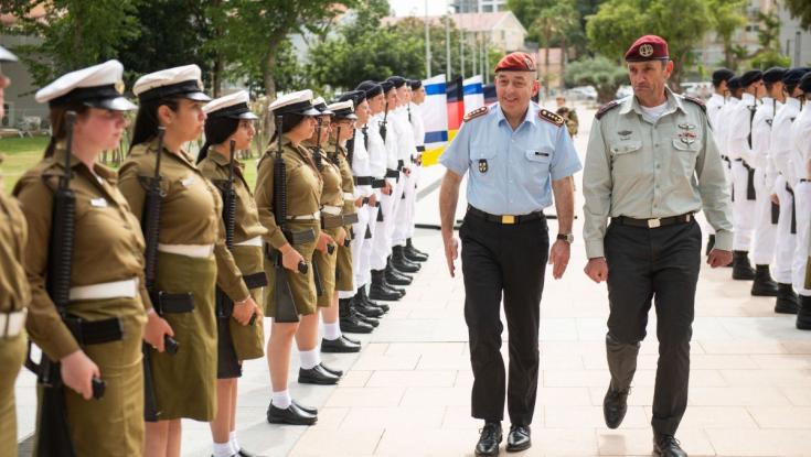 ביקר ביד ושם: גנרל גרמני בכיר הגיע לישראל