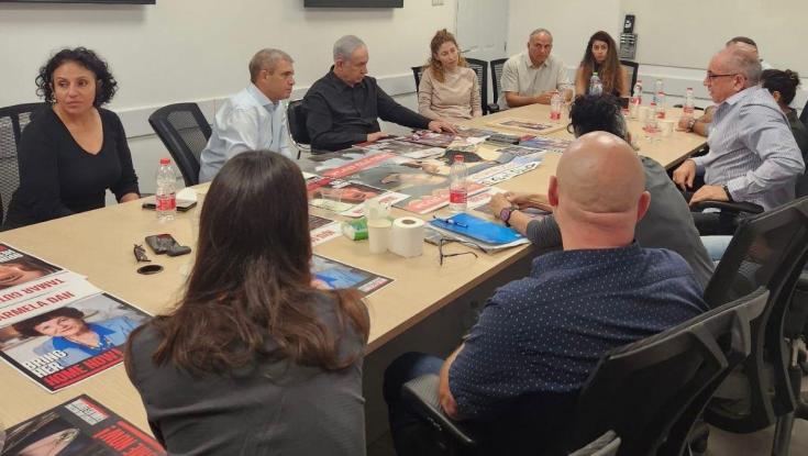 נתניהו התחייב למשפחות: השבת החטופים - אחת ממטרות הלחימה