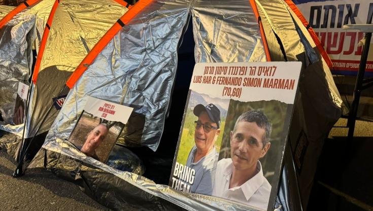 בן משפחתו של החטוף על האיחוד המרגש: "הרבה דמעות זלגו בחדר"